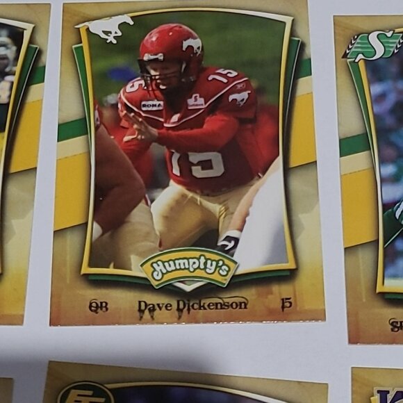 Humpty's Family Restaurant 35th Anniversary CFL Football Cards Lot Of 9 2012 HTF - Picture 4 of 12